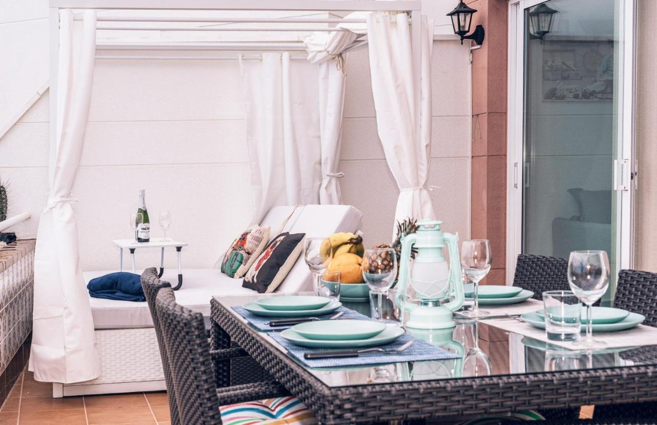 아데제 Luxury Penthouse 105M2,Bali Bed,Heated Pool,Sunset 아파트 외부 사진
